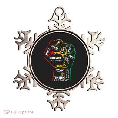 Inspiring Black Leaders Power Fist Hand BHM Ornament