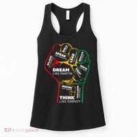 Inspiring Black Leaders Power Fist Hand BHM Women's Tank Top thumb 0