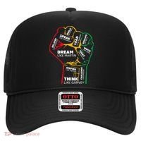 Inspiring Black Leaders Power Fist Hand BHM Hat thumb 0