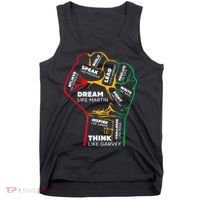 Inspiring Black Leaders Power Fist Hand BHM Tank Top thumb 0