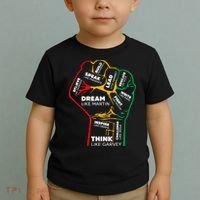 Inspiring Black Leaders Power Fist Hand BHM Toddler T-Shirt thumb 2