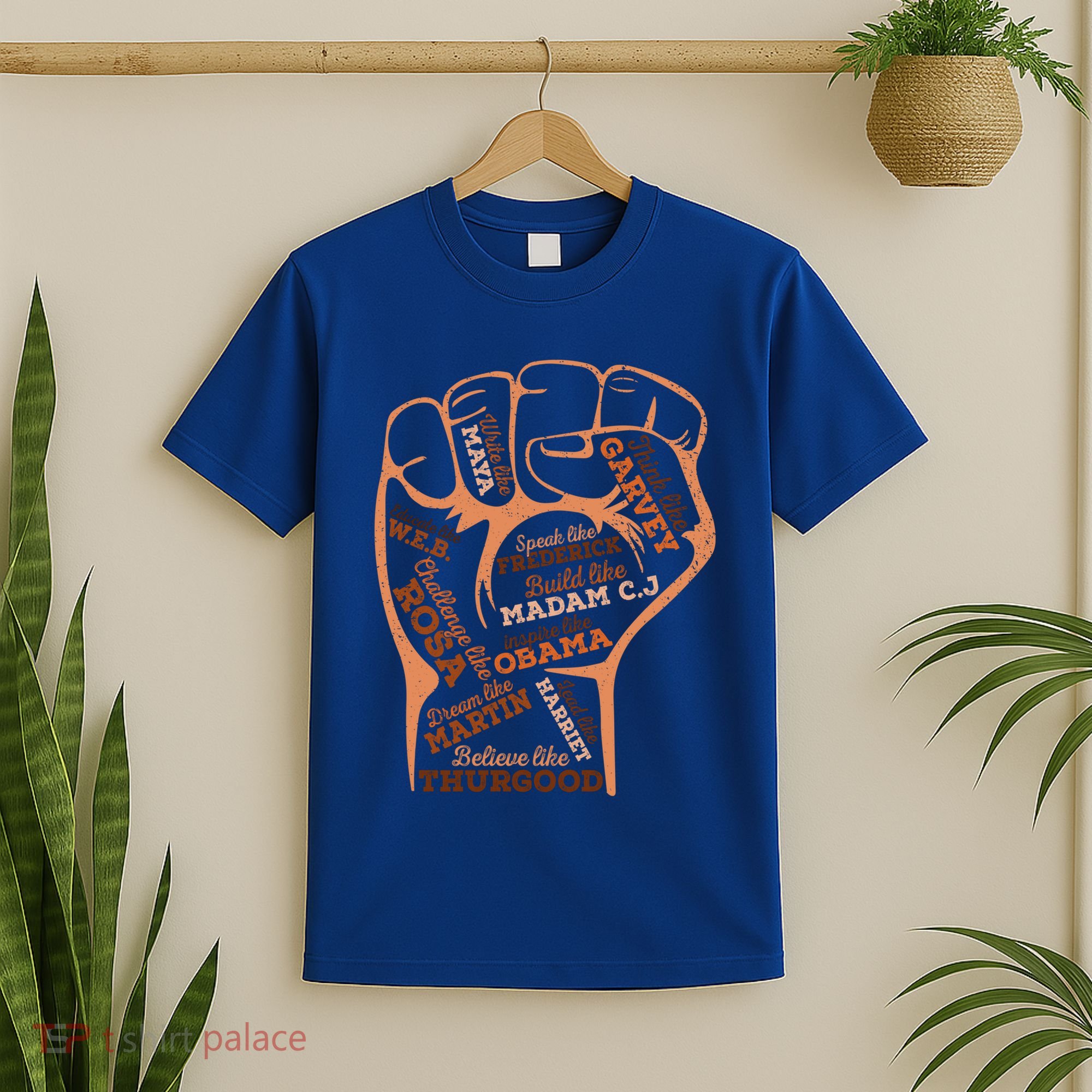 Inspiring Black Leaders Black History Month Juneteenth Funny Gift T-Shirt