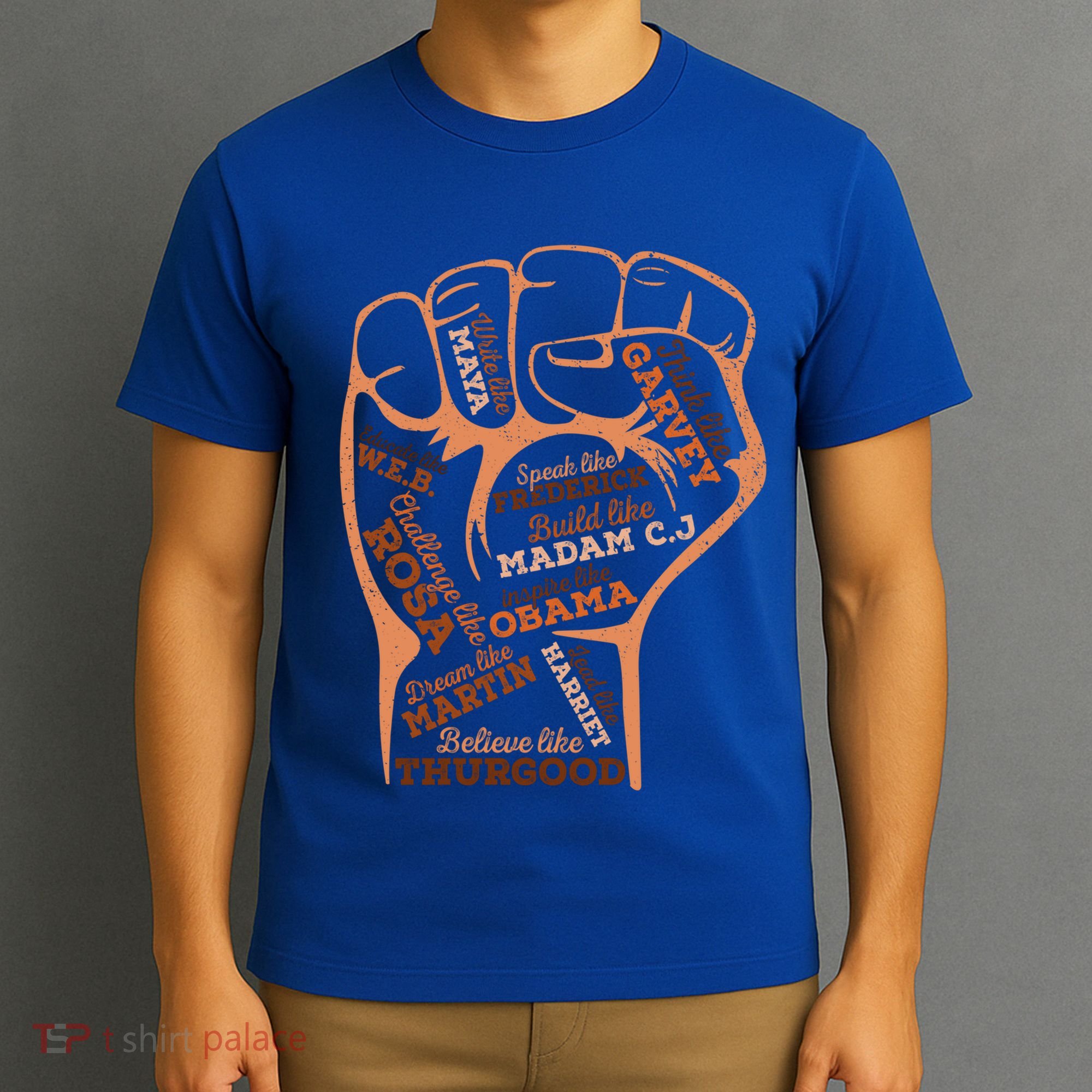 Inspiring Black Leaders Black History Month Juneteenth Funny Gift T-Shirt
