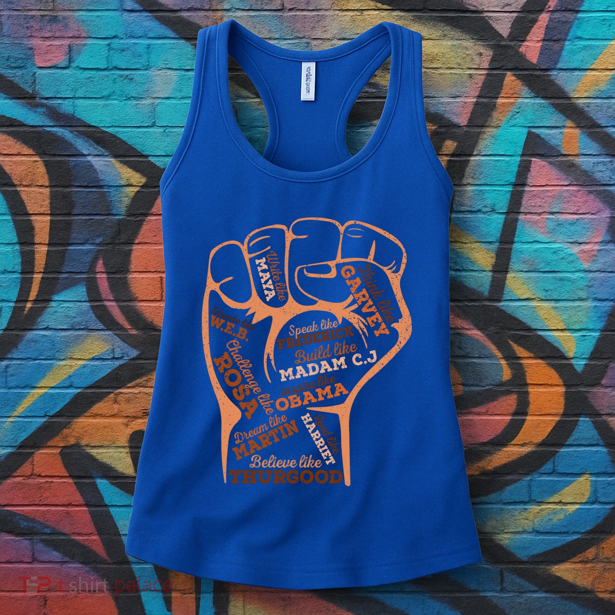 Inspiring Black Leaders Black History Month Juneteenth Funny Gift Women's Tank Top
