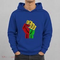 Inspiring Black Leaders Power Fist Hand Black History Month Gift Hoodie thumb 0