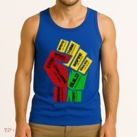 Inspiring Black Leaders Power Fist Hand Black History Month Gift Tank Top thumb 3