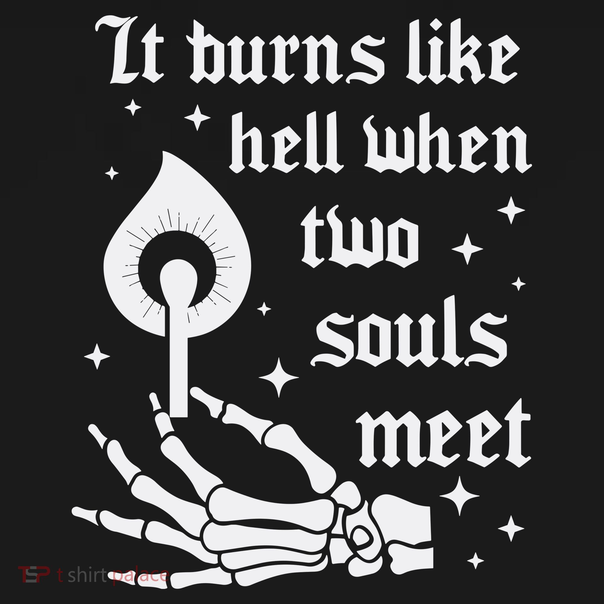 It Burns Like Hell When Two Souls Meet Hoodie