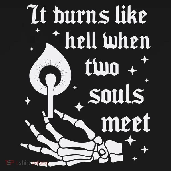 It Burns Like Hell When Two Souls Meet Bucket Hat