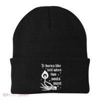 It Burns Like Hell When Two Souls Meet Beanie thumb 0