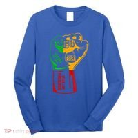 Inspiring Black Leaders Fist Black History Month Cute Gift Long Sleeve Shirt thumb 0