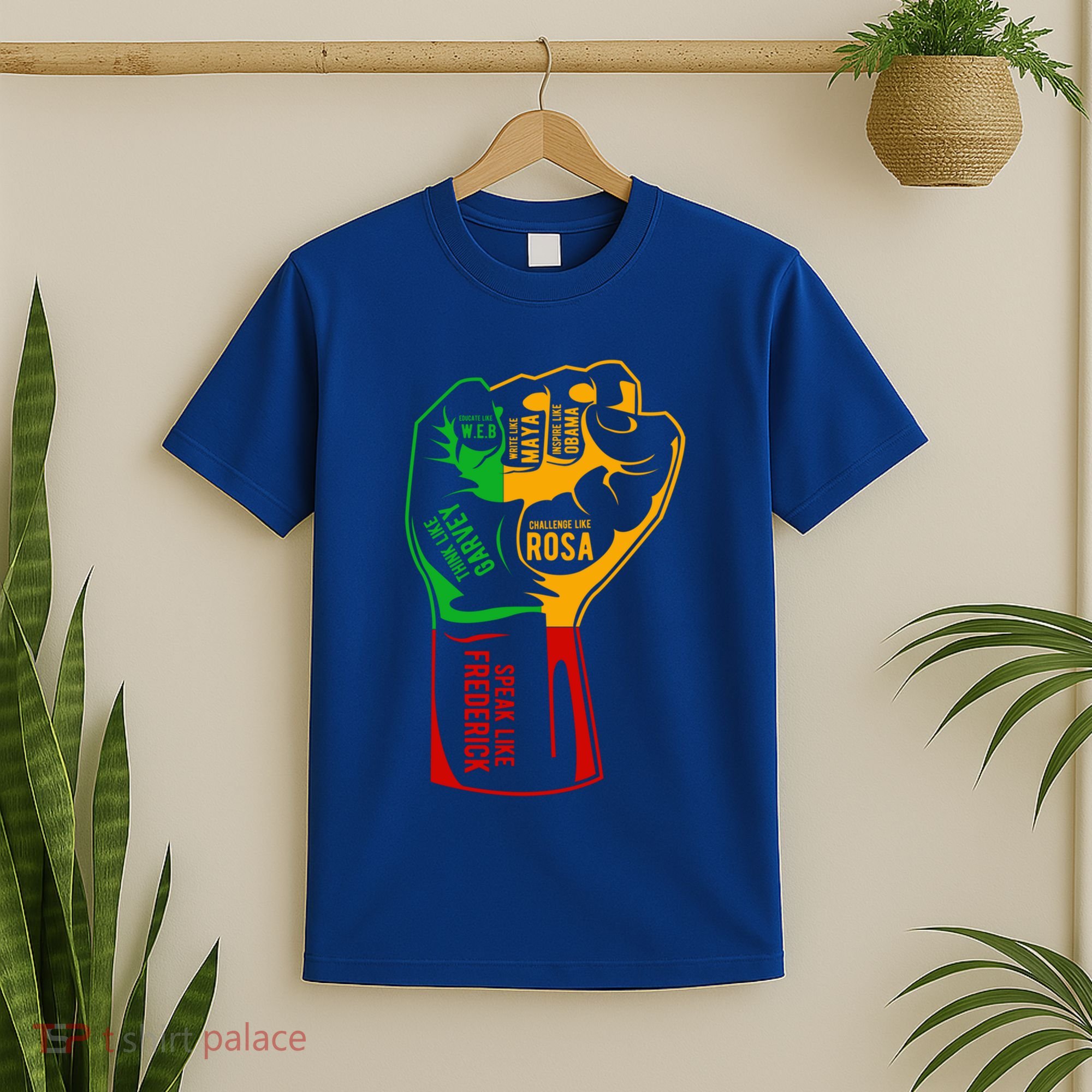 Inspiring Black Leaders Fist Black History Month Cute Gift T-Shirt