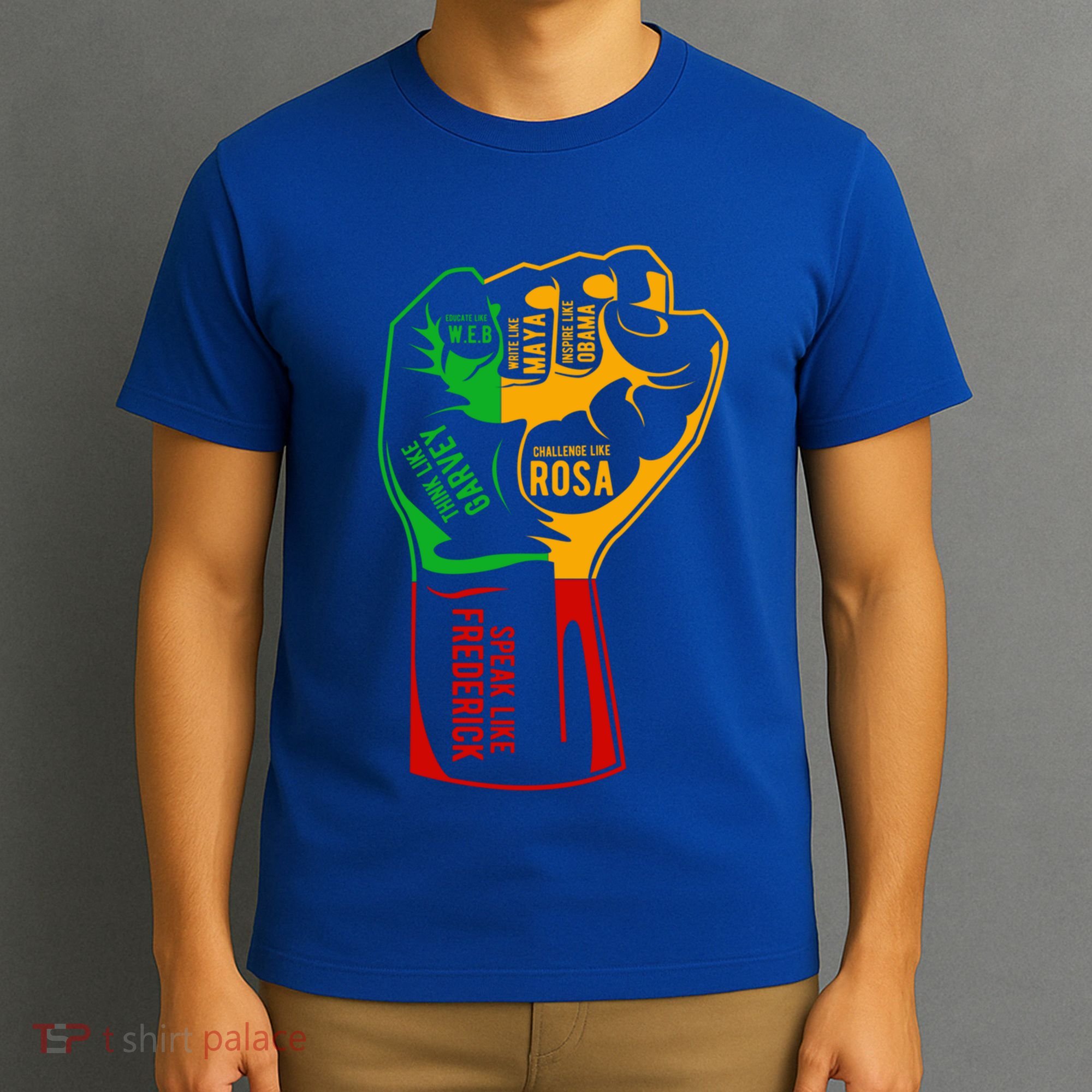 Inspiring Black Leaders Fist Black History Month Cute Gift T-Shirt