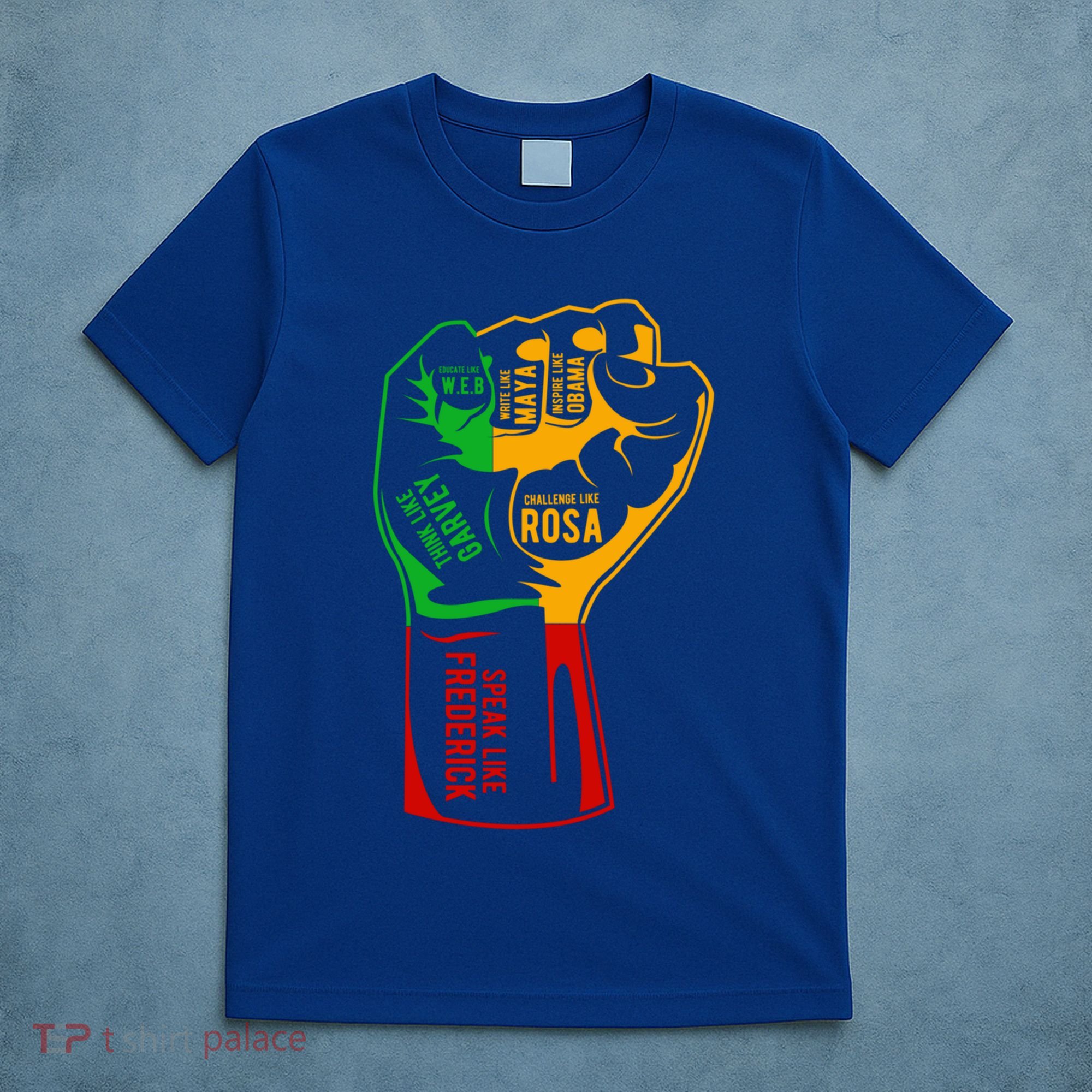 Inspiring Black Leaders Fist Black History Month Cute Gift T-Shirt