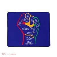 Inspiring Black Leaders Power Fist Hand Black History Month Mousepad thumb 0