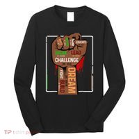 Inspiring Black Leaders Power Fist Hand BHM Long Sleeve Shirt thumb 0