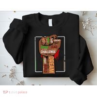 Inspiring Black Leaders Power Fist Hand BHM Sweatshirt thumb 2