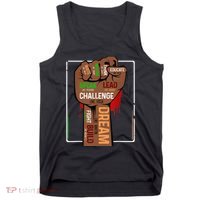 Inspiring Black Leaders Power Fist Hand BHM Tank Top thumb 0