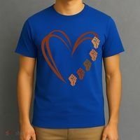 Inspiring Black Leaders Power Fists Hand Black History Month Gift T-Shirt thumb 3