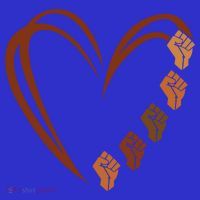 Inspiring Black Leaders Power Fists Hand Black History Month Gift T-Shirt thumb 7