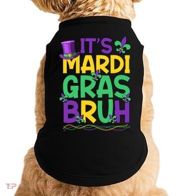 Its Bruh Mardi Gras Bruh Doggie Tank