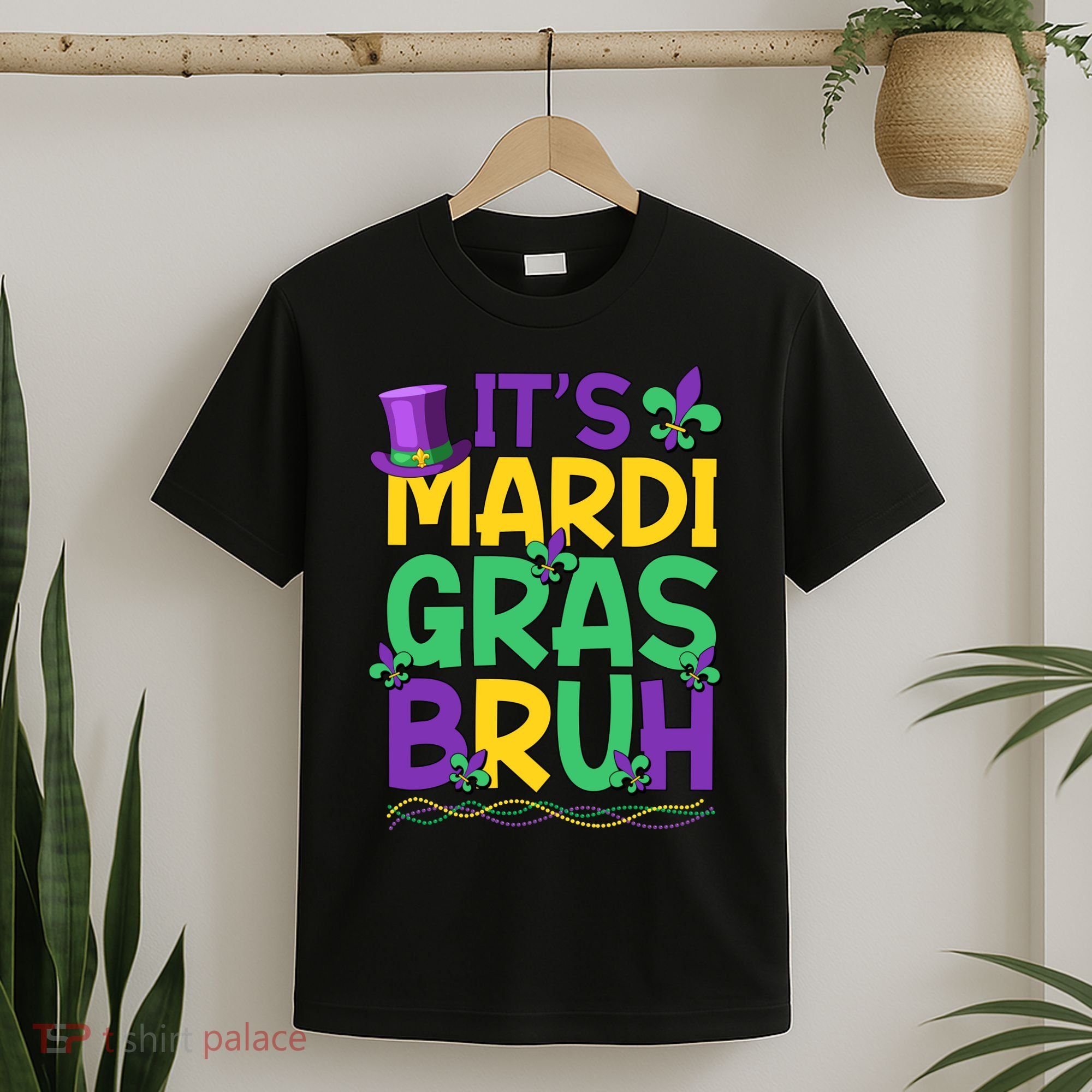 Its Bruh Mardi Gras Bruh T-Shirt