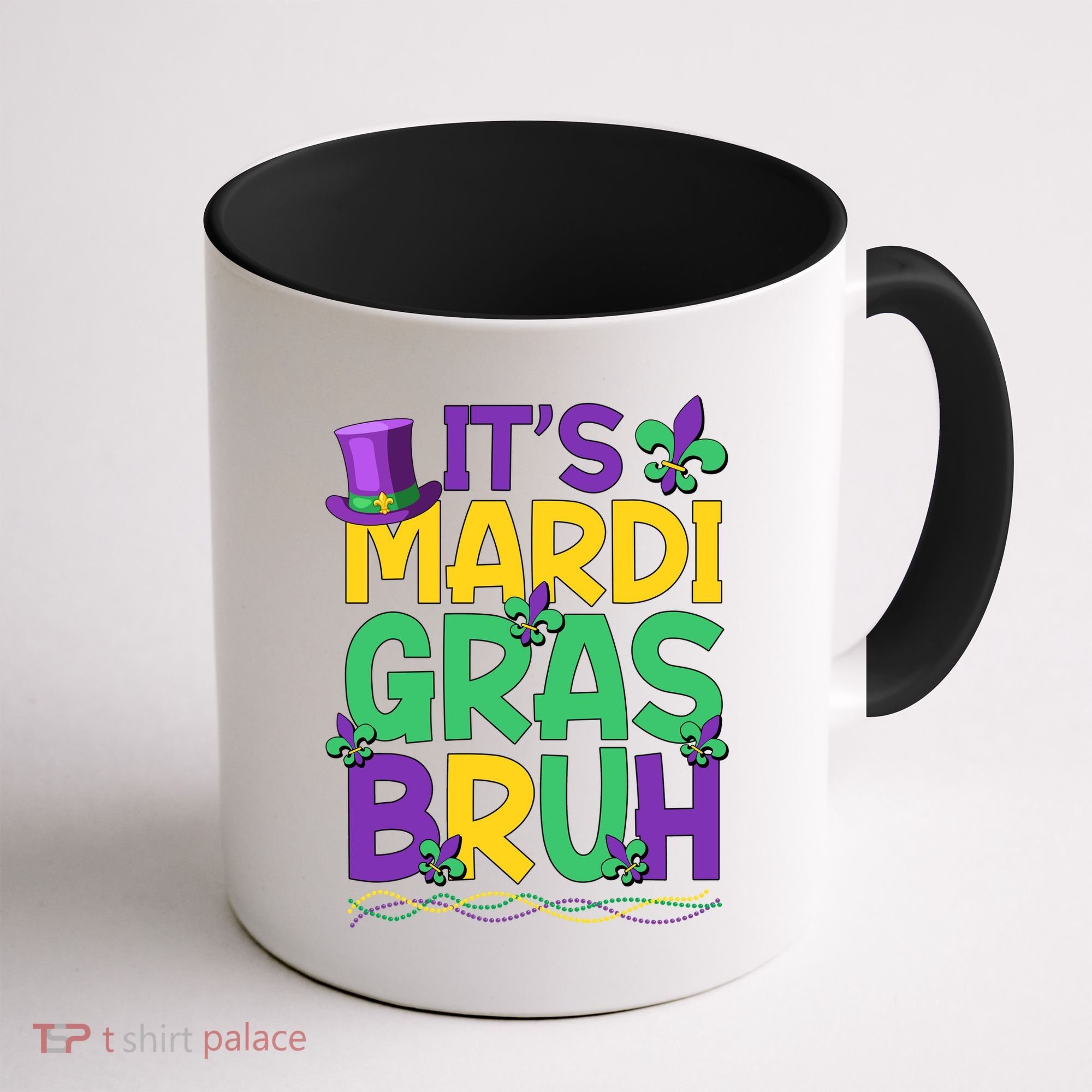 Its Bruh Mardi Gras Bruh Coffee Mug