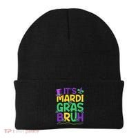 Its Bruh Mardi Gras Bruh Beanie thumb 0