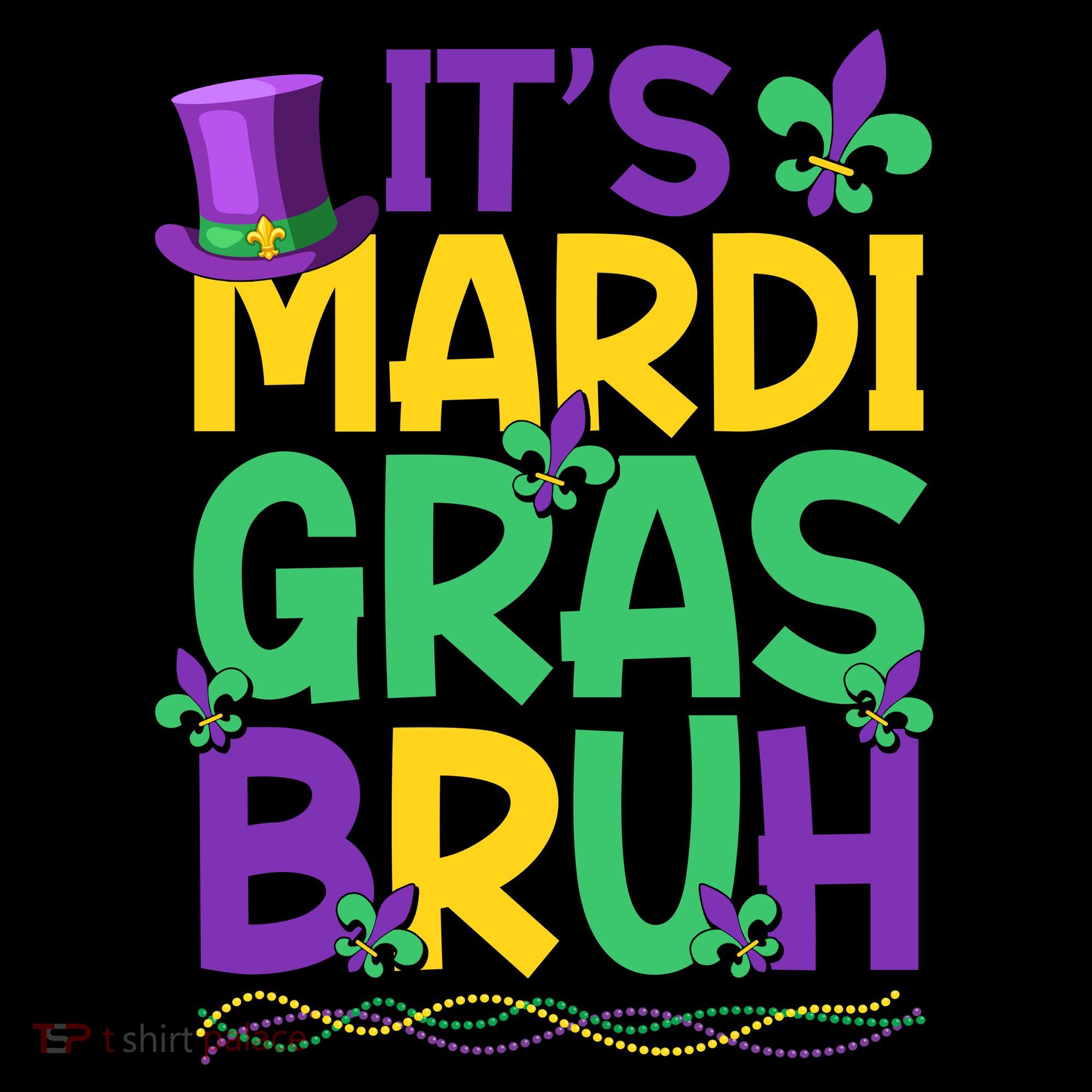 Its Bruh Mardi Gras Bruh Kids T-Shirt