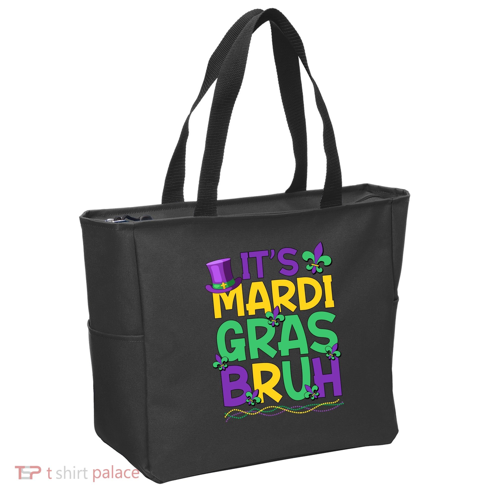 Its Bruh Mardi Gras Bruh Tote Bag