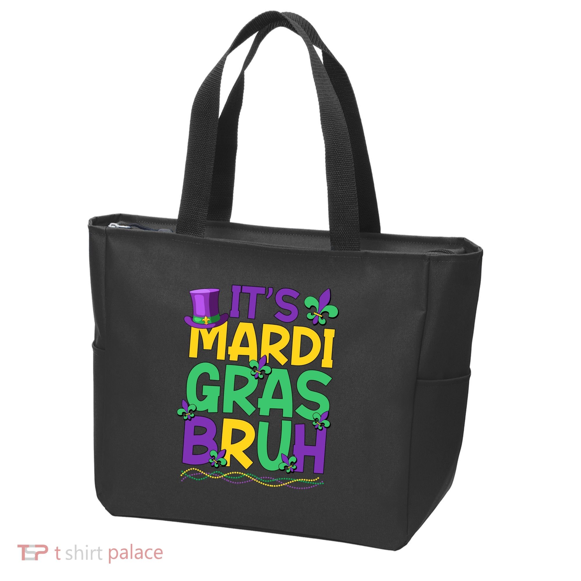 Its Bruh Mardi Gras Bruh Tote Bag