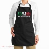 Italian By Marriage Italia Marriage Humor Apron thumb 2