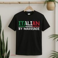Italian By Marriage Italia Marriage Humor T-Shirt thumb 2