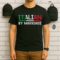 Italian By Marriage Italia Marriage Humor T-Shirt thumb 6