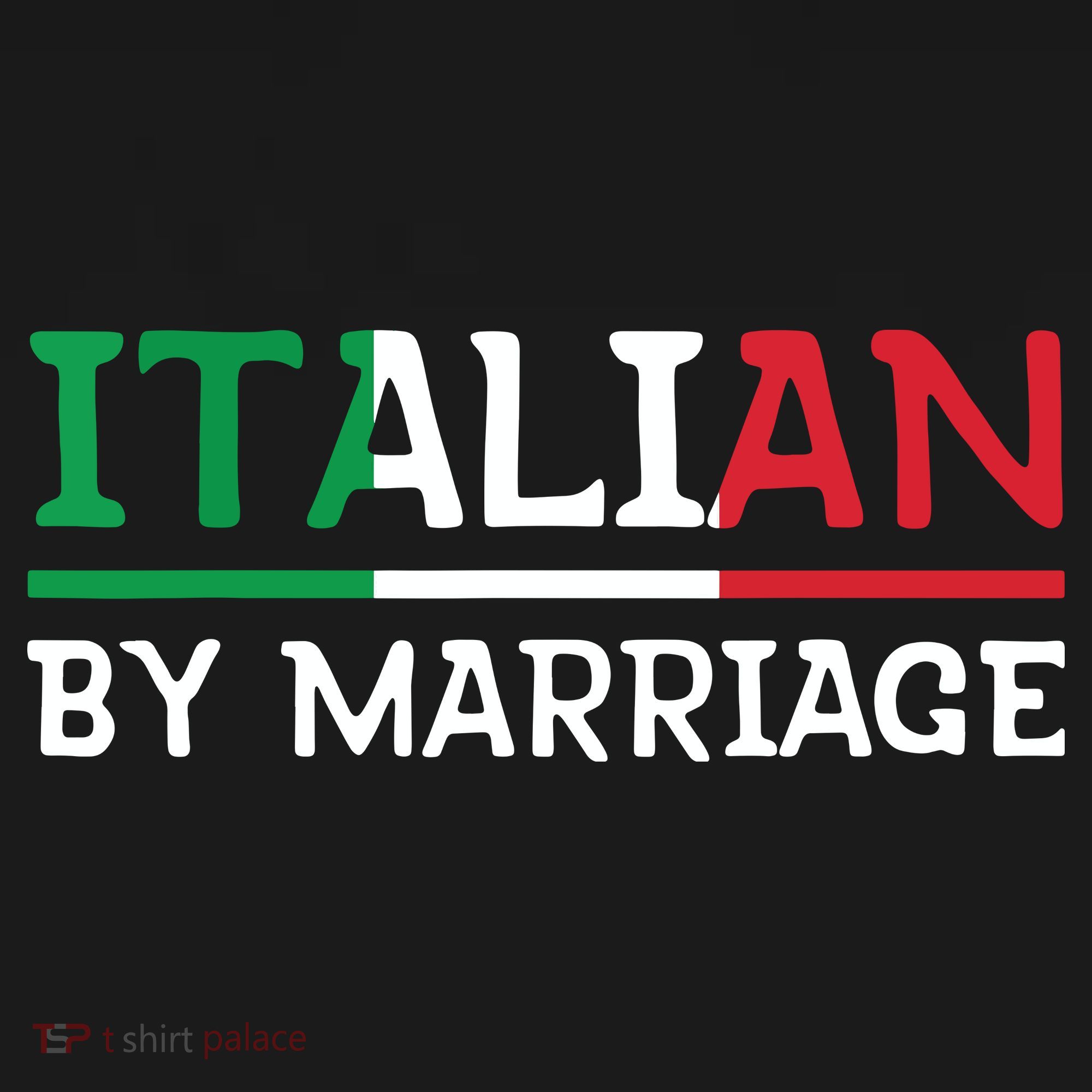 Italian By Marriage Italia Marriage Humor Women's Hoodie