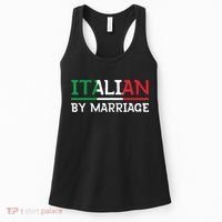 Italian By Marriage Italia Marriage Humor Women's Tank Top thumb 0