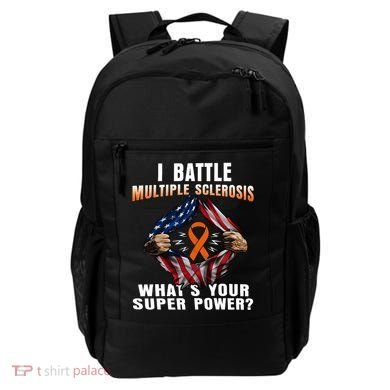 I Batte Multiple Sclerosis What's Your Super Power Superhero Backpack