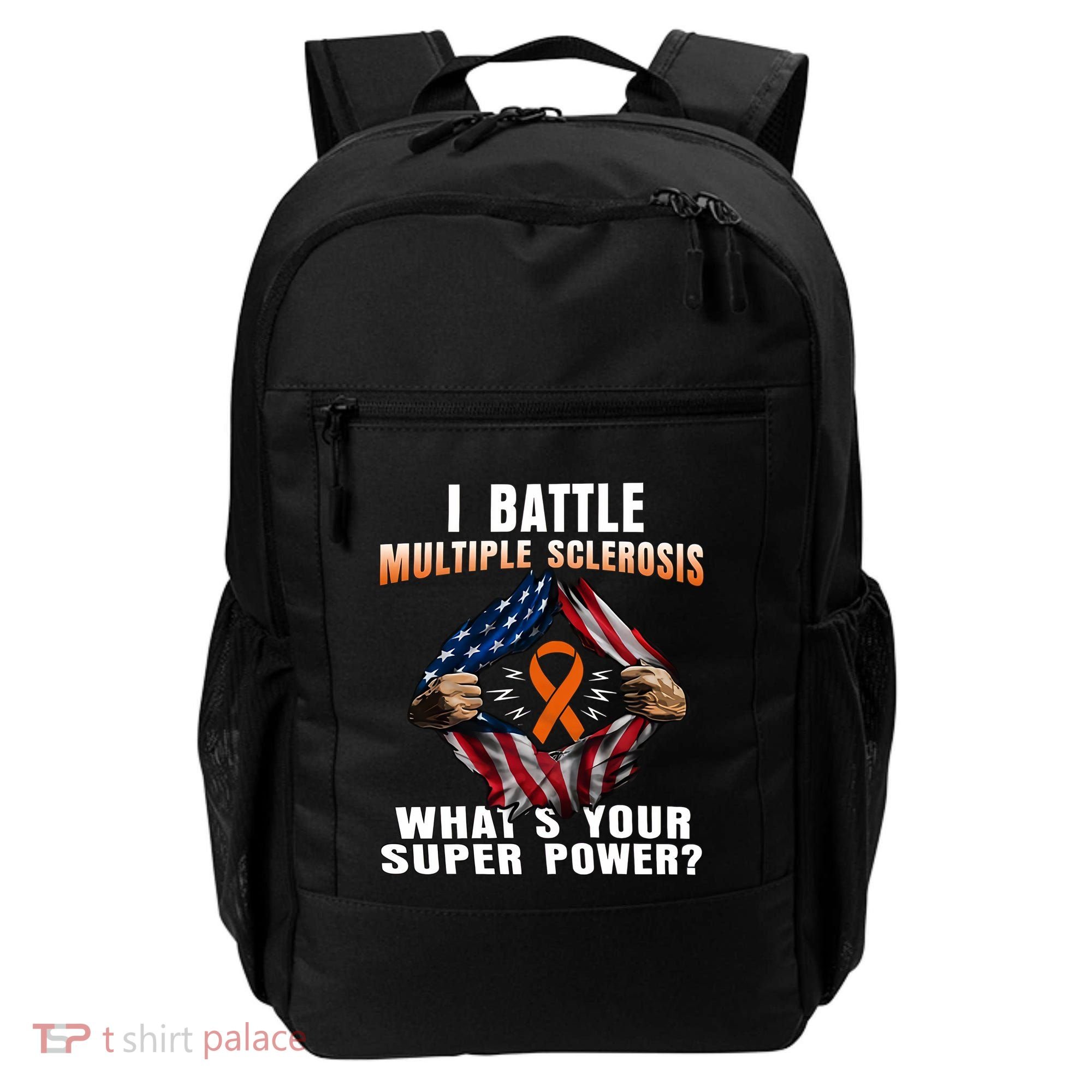I Batte Multiple Sclerosis What's Your Super Power Superhero Backpack