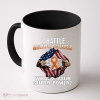 I Batte Multiple Sclerosis What's Your Super Power Superhero Coffee Mug thumb 0