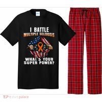 I Batte Multiple Sclerosis What's Your Super Power Superhero Pajama Set thumb 0