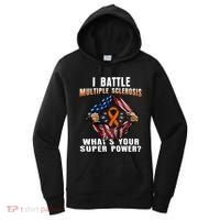 I Batte Multiple Sclerosis What's Your Super Power Superhero Women's Hoodie thumb 0