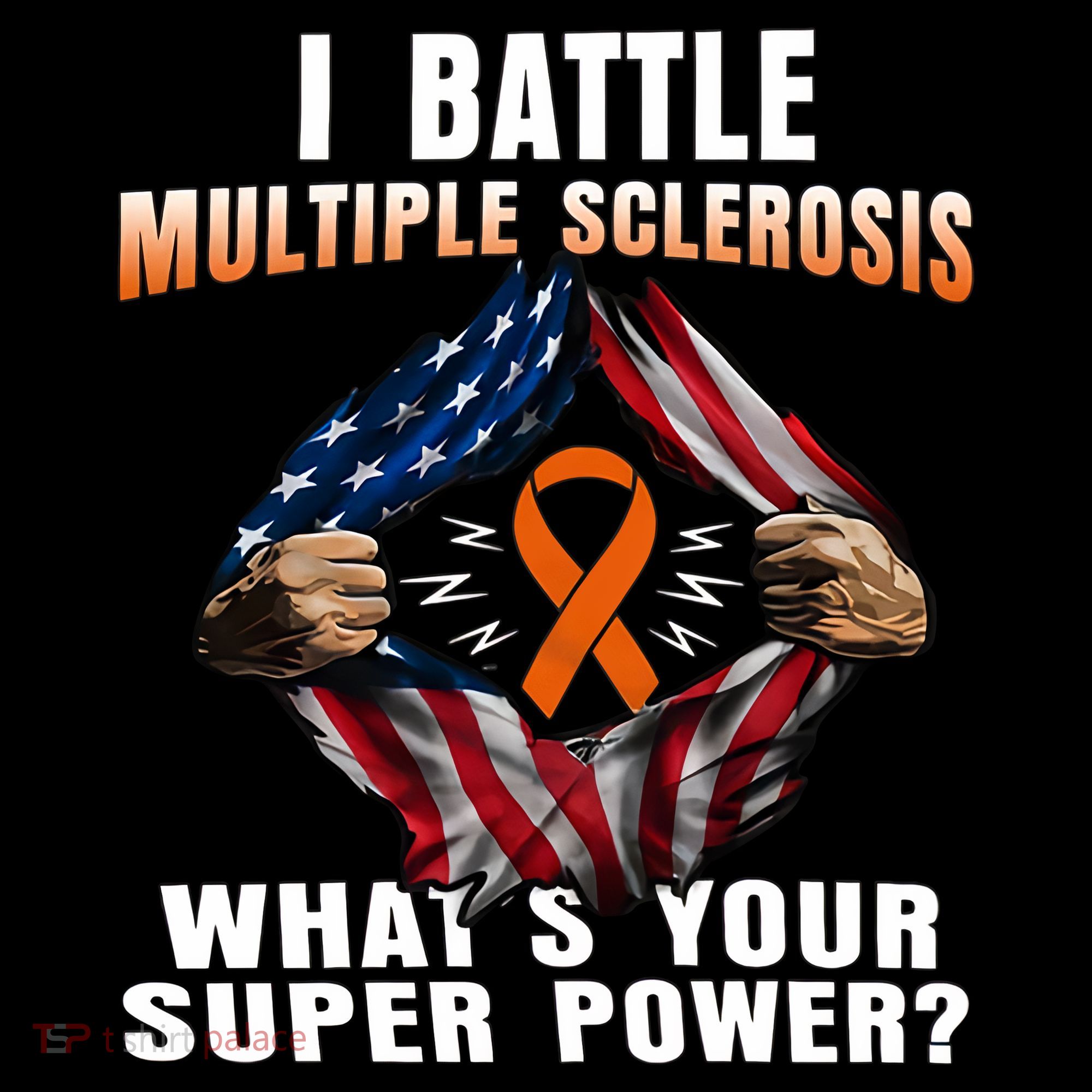 I Batte Multiple Sclerosis What's Your Super Power Superhero Women's Hoodie