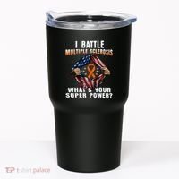 I Batte Multiple Sclerosis What's Your Super Power Superhero Tumbler thumb 0