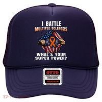 I Batte Multiple Sclerosis What's Your Super Power Superhero Hat thumb 0