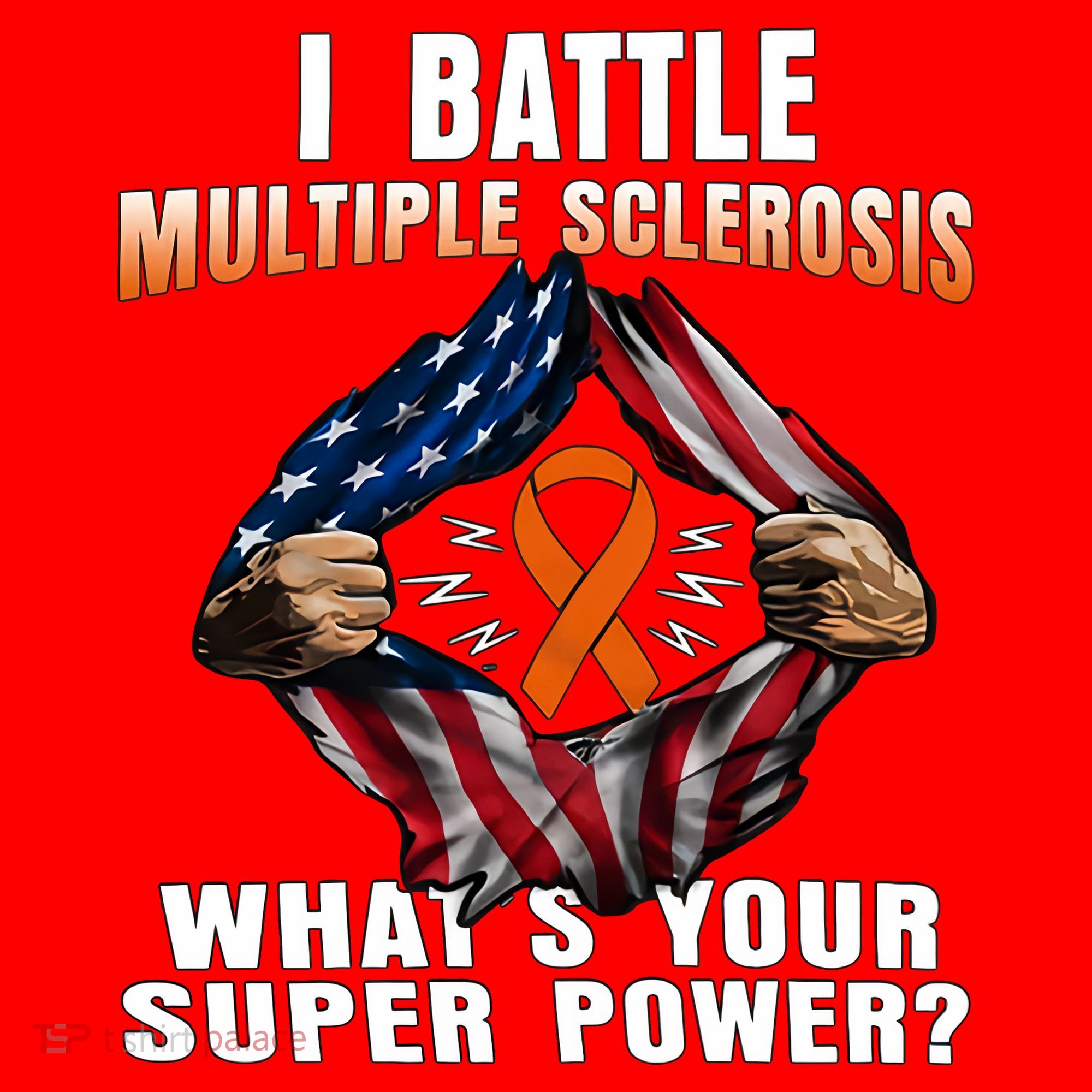 I Batte Multiple Sclerosis What's Your Super Power Superhero Santa Hat
