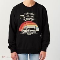I Build My Own Camper Van Retro Style Women's Sweatshirt thumb 0