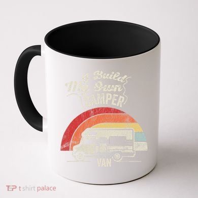 I Build My Own Camper Van Retro Style Coffee Mug