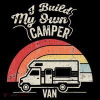 I Build My Own Camper Van Retro Style Coffee Mug thumb 5