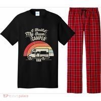 I Build My Own Camper Van Retro Style Pajama Set thumb 0