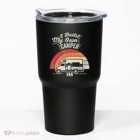 I Build My Own Camper Van Retro Style Tumbler thumb 0