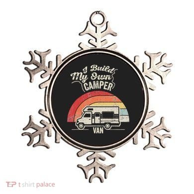 I Build My Own Camper Van Retro Style Ornament